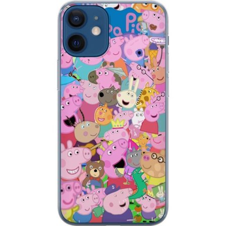 Kompatibelt Mobildeksel til Apple Apple iPhone 12 Greta Gris