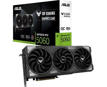 GeForce RTX 5060 TUF Gaming 8GB OC - ASUS TUF Gaming GeForce RTX 5060 8GB OC