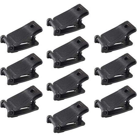 10 kpl Monitoiminen taktinen Molle-nauhaklipsi Web Dominator -hihnan hallinta