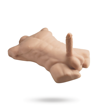 SILEXD TORSO APOLLO L FLESH + 17.7 CM DILDO - Vuxen.dk: For hende