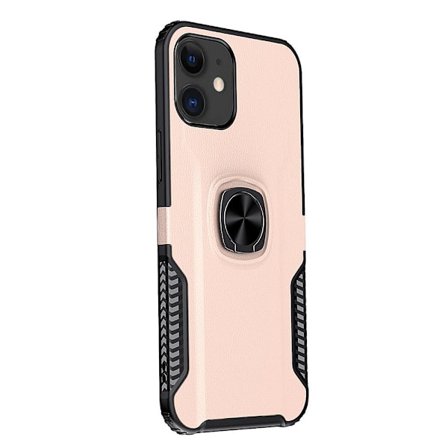 iPhone 12 - Skyddande Skal med Ringhållare