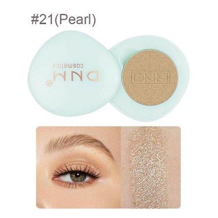 Dnm 30 farver Monokrom Øjenskygge Palet Perlemor Mat Glitrende Pudder Lysnende Reparerende Silkeorm Jord Øjenskygge