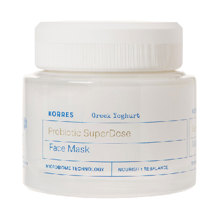 Korres Greek Yoghurt Probiotic SuperDose Face Mask Ansiktsmask & peeling Unisex 100 ML