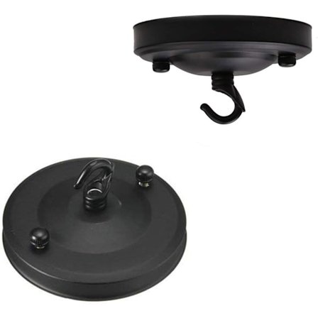 2 stk Vintage Loftlampe Loftplade Krog, Retro Jern Loft, ZQKLA