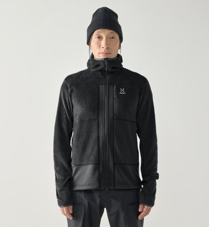 Haglöfs Vassi Mid Hood Men True Black - Herren - XL