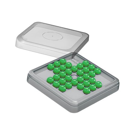 Solitaire-lautapeli Strategia Pöytäpeli 32 Napilla Solitaire-pulma Leikki Solitaire-peli Vapaa-ajan Leikkikalut Aikuisille 1 Pelaajalle (FMY)