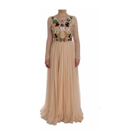 Dolce & Gabbana Maxi Dresses , Roze , Dames , Maat: S Maxi jurken