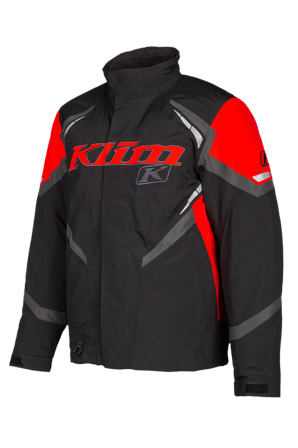 Bunda Klim Keweenaw Snow Černá/Vysokoriziková Červená S