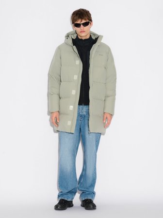 Holzweiler Lom Down Jacket - Teal - Men's - Large