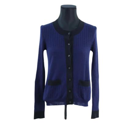 Prada Vintage Pre-owned Polyester overtj Blå, Dame Vintage Overdele
