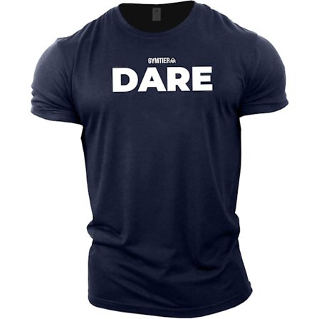 Gymtier Dare - Bodybuilding T-shirt | Gym T-shirt för män Träningskläder