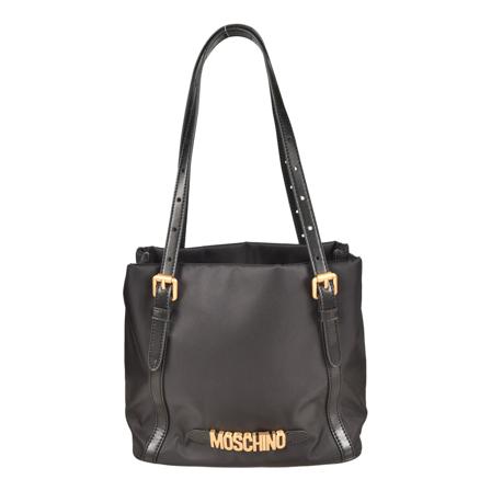 Moschino, Shoulder Bags Czarny, Kobieta, Rozmiar: ONE Size