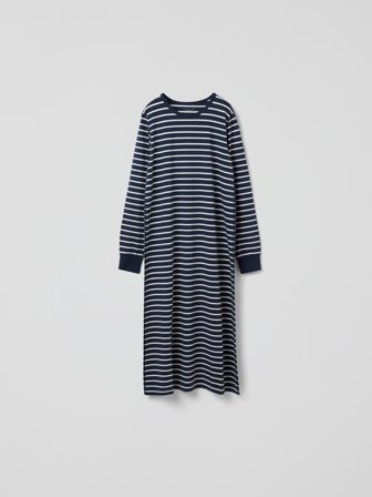 Nachthemd für Erwachsene, gestreift - XL - kinderbekleidung - blue - Polarn O. Pyret