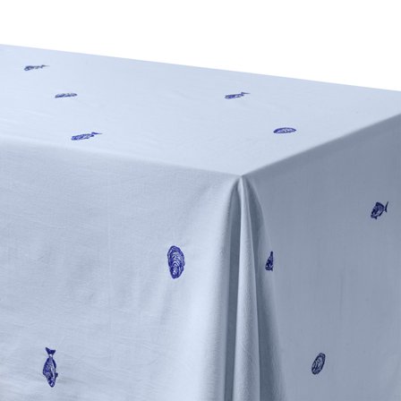 Midnatt Josefin La Mer Dug 180x145 cm, blå | KitchenOne