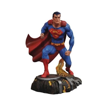 Statuette - DIAMOND SELECT - Superman - 25 cm - Plastik - Harpiks - Indendørs