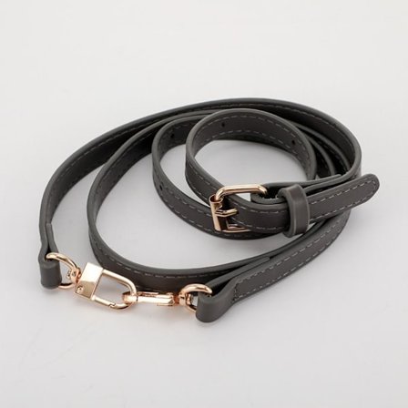 Læder Taskerem Håndtaskerem MØRKEGRÅ