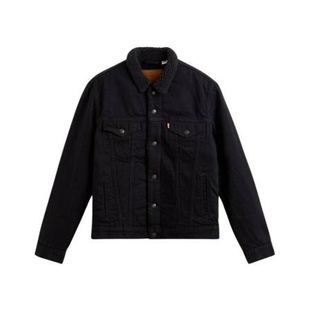 Levi's Denim Jakke Sort, Herre