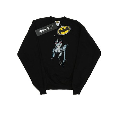 DC Comics Dam/Kvinnor Batman Alex Ross Catwoman Sweatshirt L