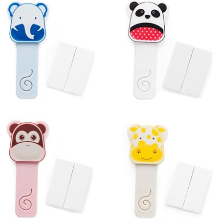 4 stk. Toalettseteløfter, selvklebende toalettsetelokk håndtak, toalettskållokkløfter, baderomstilbehør for hjem, kontor, hotell,