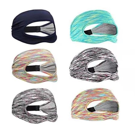 VR Eye Mask Cover Andningsbart svettband
