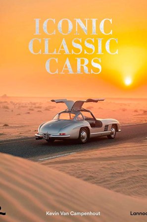 New Mags - Coffee Table Book - Iconic Classic Cars - Brun - Coffee table books - Fra Homeroom