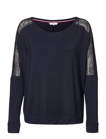 Modal Ls Top Blue Tommy Hilfiger
