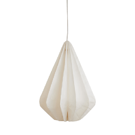 Watt&Veke Pinecone pendant Belysning Unisex Vit H: 47 cm, W: 34 cm