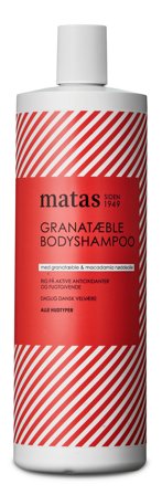 3 for 2 - Matas Striber Granatæble Bodyshampoo 1000 ml, Skincare, Kropspleje, Bodyshampoo