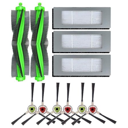 Hovedbørste og HEPA-filter til iRobot Roomba Combo 113 R113840 (11-pak)