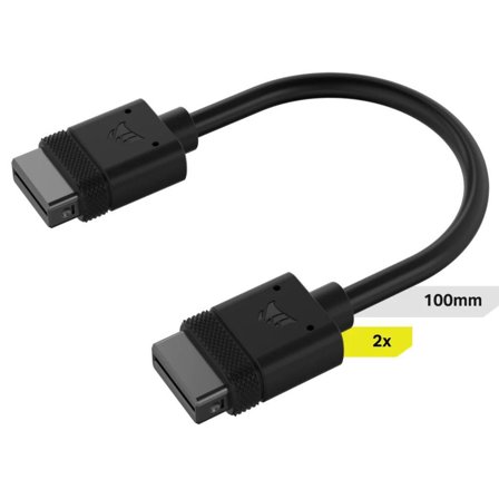 Corsair iCUE LINK - strøm/data-kabel - CORSAIR iCUE link til CORSAIR iCUE link - 10 cm