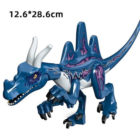Jurassic Dinosaur World Series Building Blocks Triceratops Big Figures|blocks