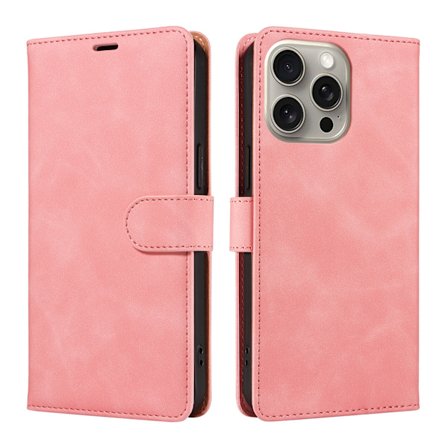 Mobiltelefon läderfodral anti-stöld borste för iPhone