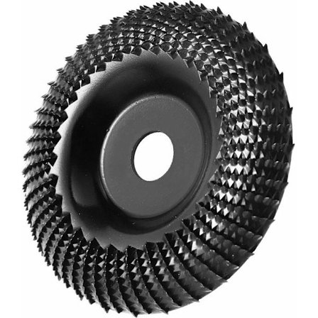 Træskæreskive Slibeskiver til Formning, Slibning og Skæring. Hjul til Vinkelsliber 125mm Sort