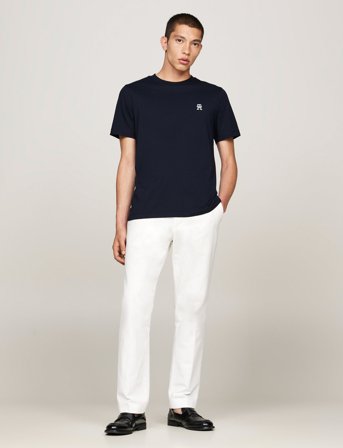 Tommy Hilfiger Monogram Imd Tee - Navy - S