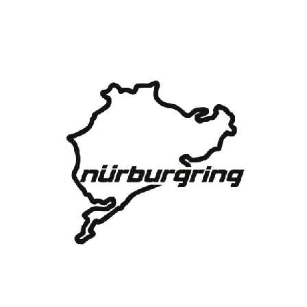 Car Styling Racing Road Nurburgring Kreativt Modefönster