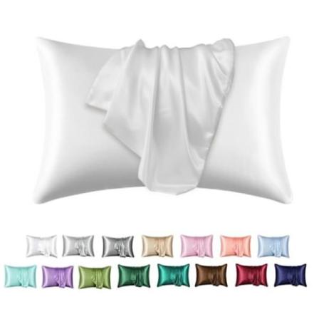 Putevar i sateng - Putetrekk - 50 x 66 cm - 2-pakning - Perfet white