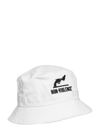 Jacnon-Violence Bucket Hat Accessories Headwear Bucket Hats Hvid Jack & J S