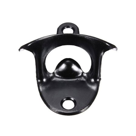 Väggfast flasköppnare / kapsylöppnare i metall - Flera färger