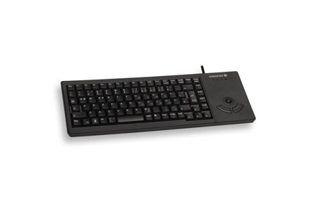 Cherry G84-5400 XS Trackball Keyboard - tastatur - med trackball - Fransk - svart Inn-enhet