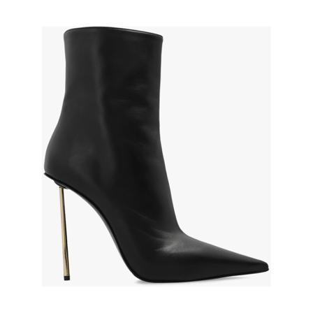 Le Silla, ‘Bella’ heeled ankle boots Zwart, Dames, Maat:37 EU,rubber