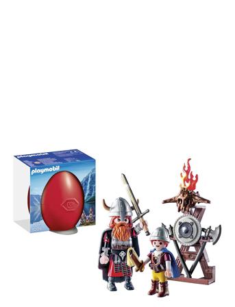 Playmobil Easter Eggs Vikinger Med Skjold - 9209 Toys Playmobil Toys Multi/patterned PLAYMOBIL