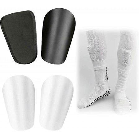 2 Paria Mini Jalkapallo Shin Padit, Mini Jalkapallo Shin Guards Set, Unisex Liukumaton Jalkapallo Shin Guards Hihat Shin Pad Hihat, Ammattimainen 
