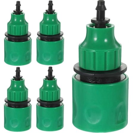 Yardwe 5 kpl Muoviletkuliitin 4/7 8/11 Kastelulaitteen Liitäntä Puutarhan Kastelujärjestelmän Lisätarvikkeet 8 mm