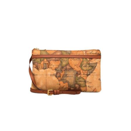 Alviero Martini 1a Classe, Geo Classic bandoliera media Bruin, Dames, Maat:ONE Size
