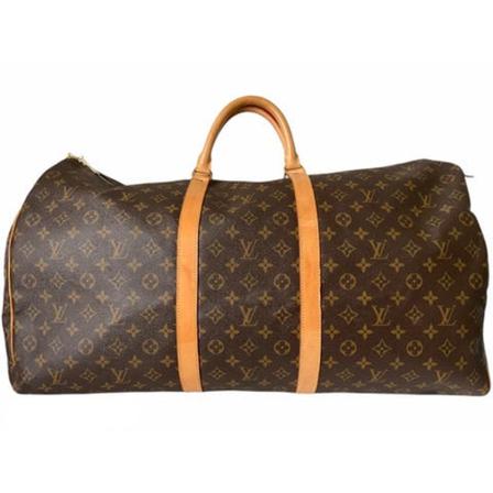 Louis Vuitton Vintage, Pre-owned Keepall Bag Bruin, Dames, Maat:ONE Size