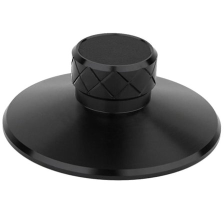 Vinyl Skivspel Vikt Metallskiva Stabilisator Vibrationsreducerare Skivklämma Skivspel Svart