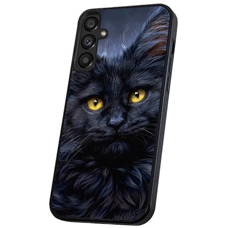 Samsung Galaxy S25 Plus - Skal/Mobilskal Svart Katt
