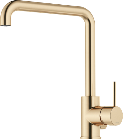 Mora INXX II sharp Köksblandare med diskmaskinavst., borstad mässing PVD, Badrum