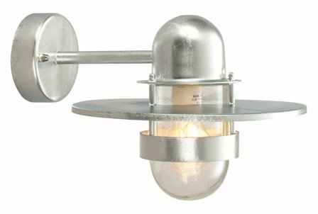 Norlys Bergen 270 Veggarmatur 60 W Galvanisert, Belysning