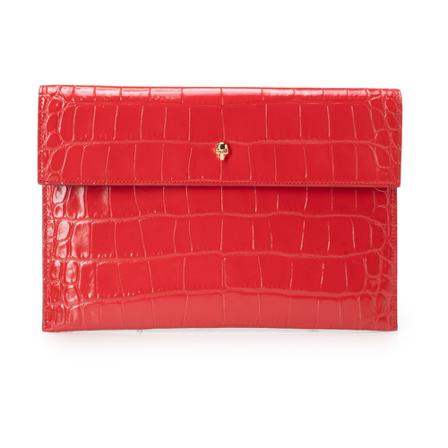 Alexander McQueen Taske Rød, Dame Clutch, Størrelse: ONE Size